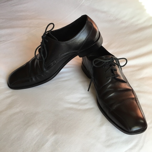 GORDON RUSH Men’s Leather Dress Shoes, Size 8 - Picture 2 of 7